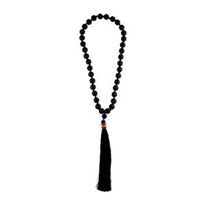 India Hicks Komboloi Bead Tassel Necklace